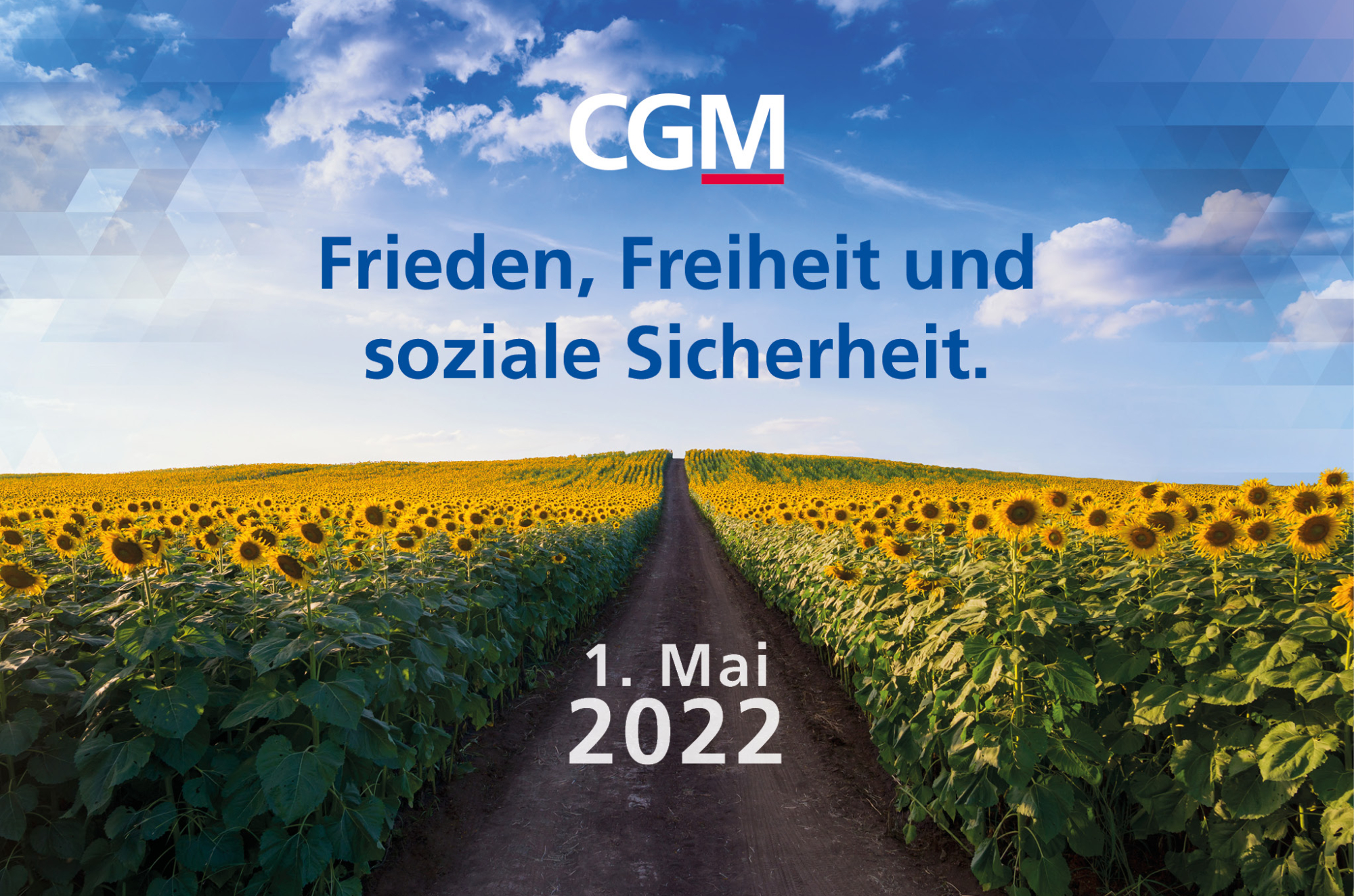 2022 PM 1. Mai 2022 Frieden Freiheit soziale Sicherheit