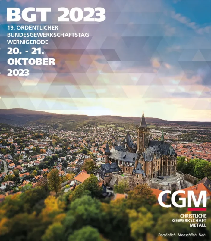 Der BGT 2023 findet vom 20. bis 21. Oktober in Wernigerode statt.